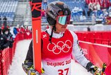 Galingas startas olimpinėse žaidynėse kalnų slidininkui A.Drukarovui baigėsi trauma: nestartuos slalomo varžybose