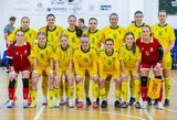 Lietuvos moterų futsal rinktinė Europos čempionato atrankoje liko be taškų