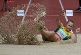Trišuolininkė Aina Grikšaitė Geteborge užėmė 3-ią vietą
