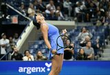 Osaka pirmą kartą karjeroje pralaimėjo „Didžiojo kirčio“ turnyro pusfinalį, Anisimova įsirašė į istoriją