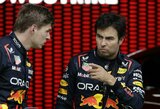 S.Perezas apie agresyvią kovą su M.Verstappenu: „Kas ne taip su Maxu?“