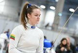 Europos jaunimo fechtavimo čempionate geriausiai tarp lietuvių startavo L.Grabovskytė