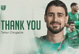 „Kauno Žalgiryje“ neberungtyniaus Chogadze