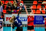 Savaitgalį – intriguojantys mūšiai dėl Lietuvos moterų tinklinio čempionato medalių