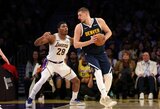 Po pertraukos subyrėję „Lakers“ neatsilaikė prieš „Nuggets“ ekipą