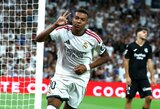 Mbappe pelnė „hat-tricką“, o „Real“ sutriuškino „Real Sociedad“