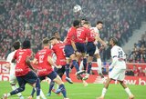 Ethano Mbappe rungtynių pabaigoje pelnytas įvartis išplėšė „Lille“ lygiąsias su PSG 