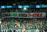 „Green White Boys“ žinutė Donatui Motiejūnui: „Pasirinkai raudoną ir tamsą – durys užsitrenkė“