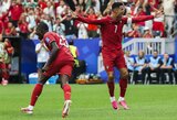 Kartu su Ronaldo uzbekus apgavęs Mendesas: „Visi tikisi, kad Ronaldo muš baudos smūgius“