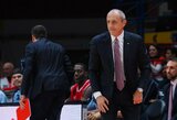 Ettore Messina sveikina „NBA Europe“ projektą ir mato finansines bei tvarkaraščio problemas Eurolygoje