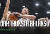Po pergalės Gargžduose balanso ieškojimą išskyręs Butkevičius: „Antroje pusėje išgavome norimą žaidimą“