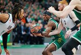 Dramatiškoje kovoje „Žalgiris“ neatsilaikė prieš svečius iš Milano