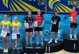 Estijoje – Lietuvos badmintonininkų medalių „lietus“