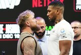 Anthony Joshua treniravosi su Oleksandro Usyko komanda, Jake'as Paulas ketina sugriauti planus surengti jo kovą su Tysonu Fury