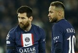 Neymaras: „K.Mbappe pradėjo pavydėti kai prie PSG prisijungė L.Messi“