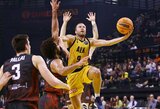 Kovoje prieš „Panathinaikos“ – dviženklis Lekavičiaus rezultatyvumas