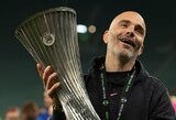 Su „Chelsea“ Konferencijų lygoje triumfavęs Enzo Maresca tiki, kad tai taps „pradiniu tašku“ į didesnes pergales