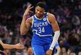 Antetokounmpo nori su „Bucks“ sugrįžti į NBA finalą