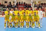 Patvirtinta Lietuvos futsal rinktinės sudėtis Europos čempionato finaliniam etapui