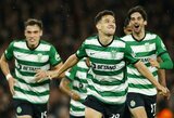 Dramatišką baudinių seriją laimėjęs „Sporting“ Europos lygos aštuntfinalyje iš tolimesnių kovų eliminavo „Arsenal“