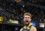 D.Sabonis prieš „Warriors“ atliko 30 taškų dvigubą dublį