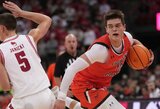 Butka sužaidė karjeros rungtynes NCAA