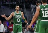 43 taškus suvertęs J.Tatumas padėjo „Celtics“ pratęsti pergalių seriją