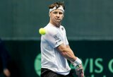 Svarbiausiais momentais klydęs R.Berankis liko už pusfinalio borto