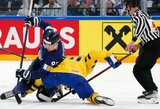Ledo ritulio klasikoje prireikė baudinių serijos: įtemptose rungtynėse Švedija nugalėjo pasaulio čempionato šeimininkę Suomiją