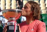 Prastą sezono pradžią pamiršęs S.Tsitsipas triumfavo ATP 1000 turnyre Monake