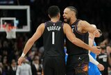 Bookeris tritaškiu išplėšė pergalę prieš NBA čempionus