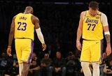 „Lakers“ dar kartą nusileido NBA autsaideriams