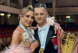 Prestižinėse sportinių šokių varžybose Blakpule – lietuvių pergalė
