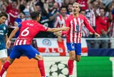 Du A.Moratos įvarčiai ir A.Griezmanno smūgis per save atnešė „Atletico“ pergalę Čempionų lygoje