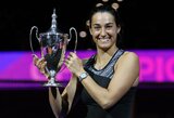 Iš 79-os vietos į 4-ą per mažiau nei pusmetį: C.Garcia sezoną baigė įspūdingu triumfu „WTA Finals“ turnyre