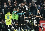 „Juventus“ klubas „Serie A“ lygoje iškovojo šeštąją pergalę iš eilės