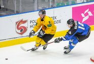  Lietuvos vyrų ledo ritulio rinktinė pirmose kontrolinėse rungtynėse nugalėjo estus