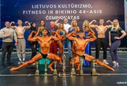 Kėdainiuose paaiškėjo Lietuvos kultūrizmo ir fitneso čempionai