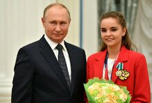 Vladimiras Putinas ir Dina Averina | Scanpix nuotr.