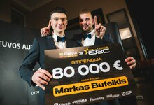 Iškilmingai pagerbti „Lithuanian Rally4 Trophy“ čempionato prizininkai | Organizatorių nuotr.