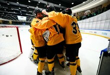 Lietuvių ir ukrainiečių rungtynės | IIHF nuotr.