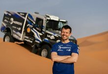 Vaidotas Žala Maroke išbandė sunkvežimį | Armando Knezio nuotr.
