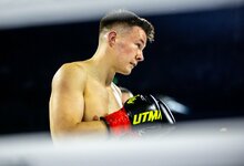 Raimondas Avlasevičius – Nikola Cvetkovičius kovos akimirka | Teodoro Biliūno / BNS foto nuotr.