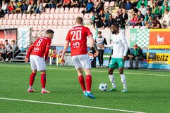 „Valur“ – „Kauno Žalgiris“ rungtynių akimirka | „Žalgirio“ nuotr.
