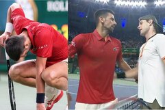 Novakas Djokovičius ir Zizou Bergsas | „Stop“ kadras