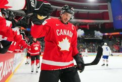 Kanada – Prancūzija rungtynių akimirka | IIHF nuotr.
