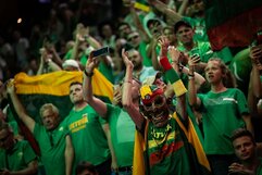 Lietuvos rinktinės sirgaliai | FIBA nuotr.