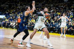 Sanli, Valančiūnas ir Sleva | Euroleague nuotr.