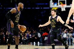 Jamesas ir Dončičius | Scanpix nuotr.