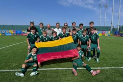 Lietuvos U15 futbolo rinktinė | Organizatorių nuotr.